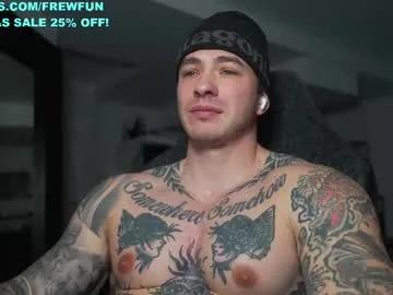 Chaturbate frewfun is Freechat frewfun — Cumshow @goal?! Let's have some fun!<3 (8) #cum #pvt #muscle #tattoo #dom