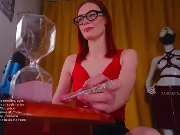 giantess_eva — Hey, shorty!| thumbs up are appreciated! | read BIO |  - Goal: top off [999 tokens left] #pantyhose #femdom #milf #feet #sissy