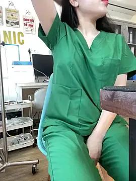 Clinic_Sexy — masturbation in public clinic/