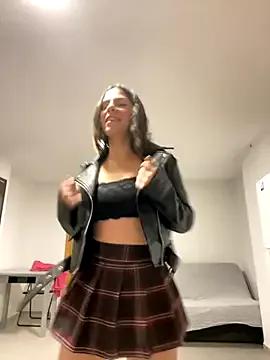 coquette15 — Strip tease + 2 Fingers in pussy